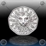  5 EVRO AVSTRIJA 2018 "Novo Leto - LEV" SREBRO